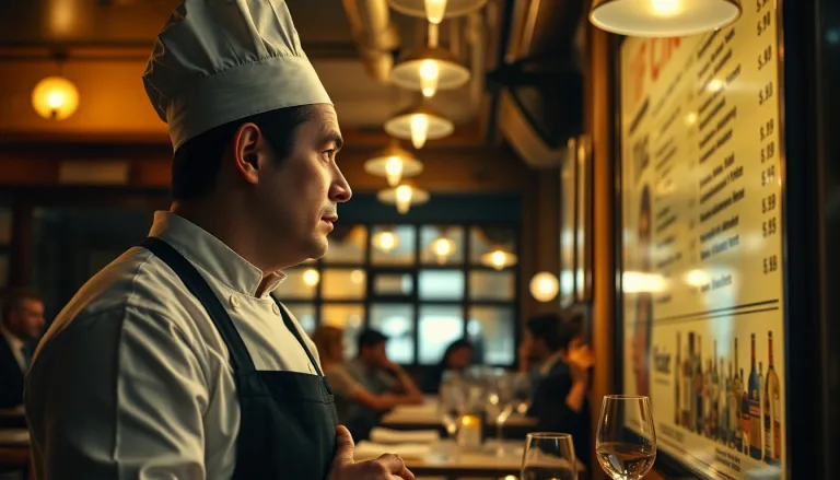 Une addition détaillée posée sur une table de restaurant parisien avec un prix élevé