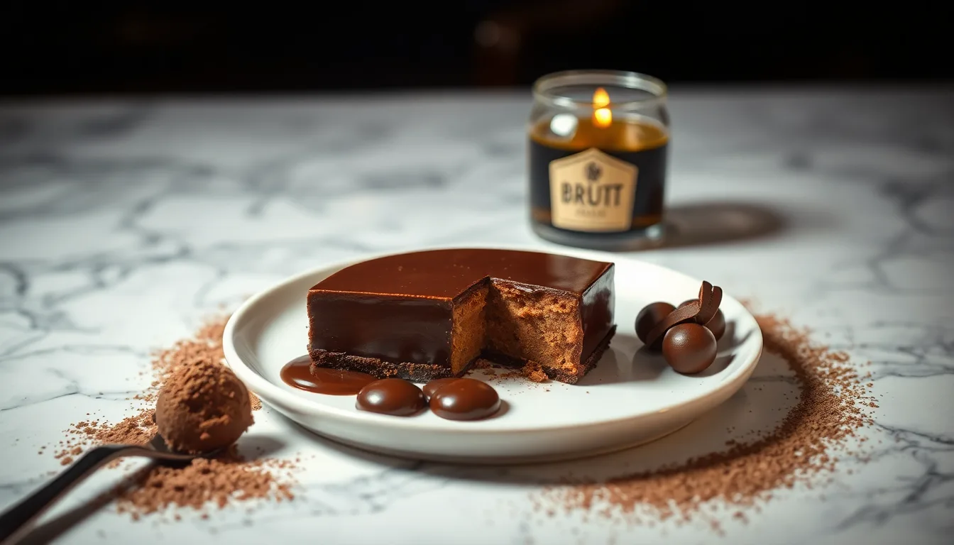 Un bol de marc de café à côté d'ingrédients pour pâtisserie, suggérant son utilisation.