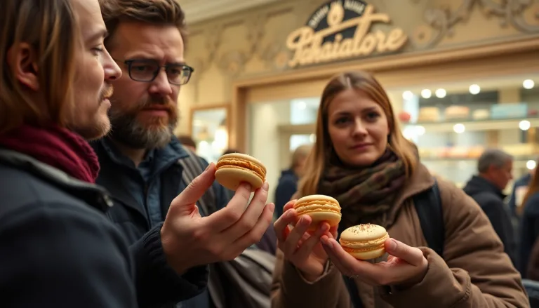 Macarons de mauvaise qualité ressemblant à des cailloux