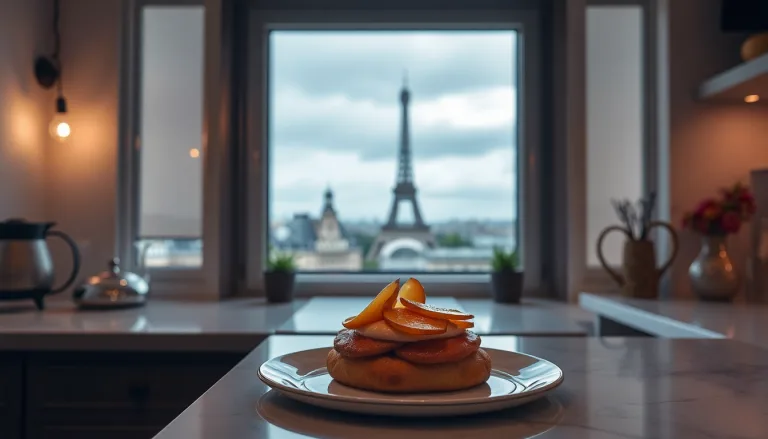 Épluchures de pommes transformées pour des desserts parisiens