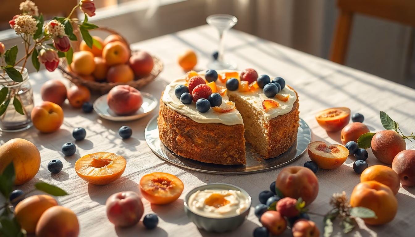 Assortiment coloré de fruits d'été frais prêts à être utilisés en pâtisserie.