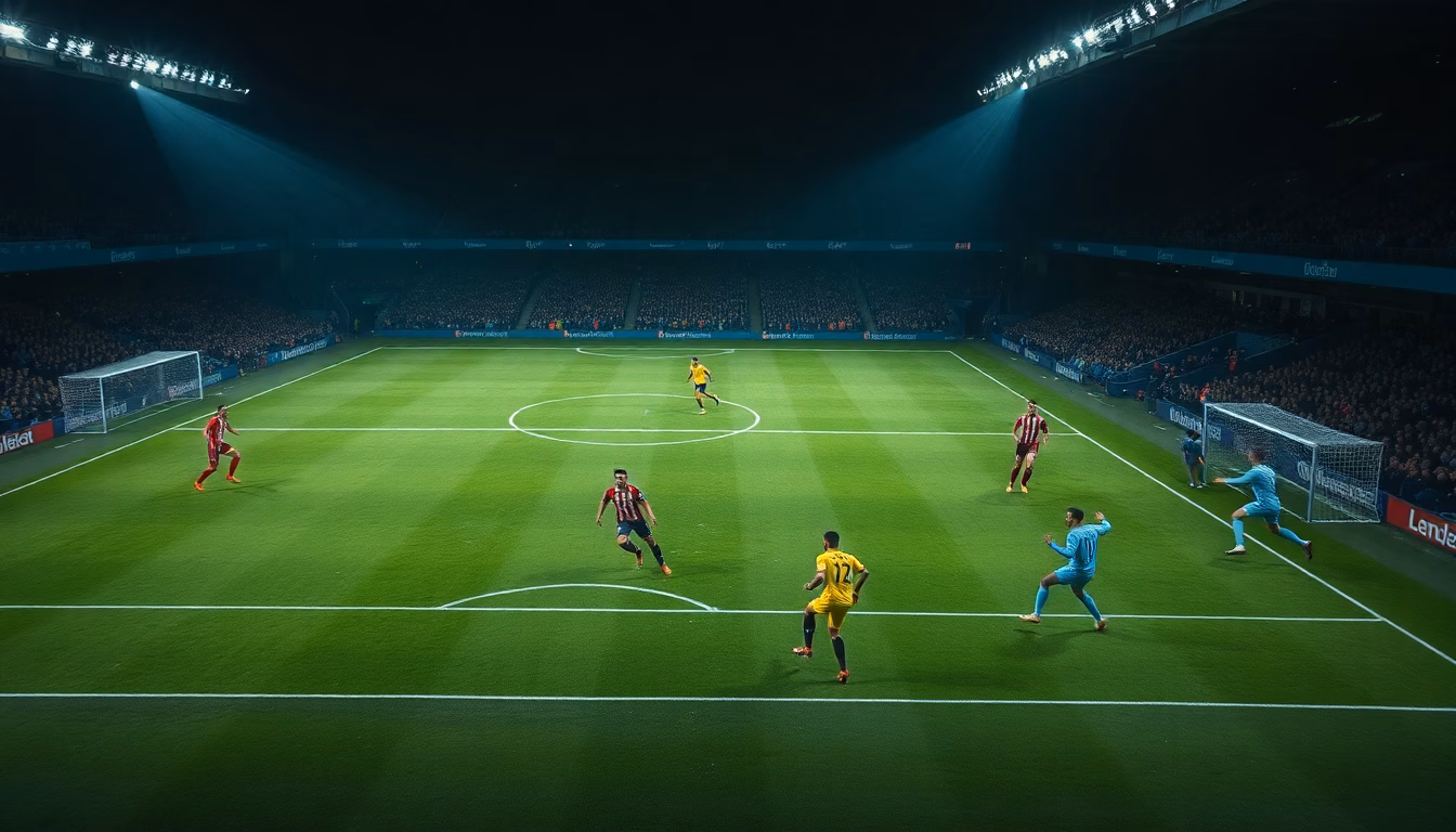Image d'action du match Brentford contre Manchester City, montrant l'intensité du jeu.