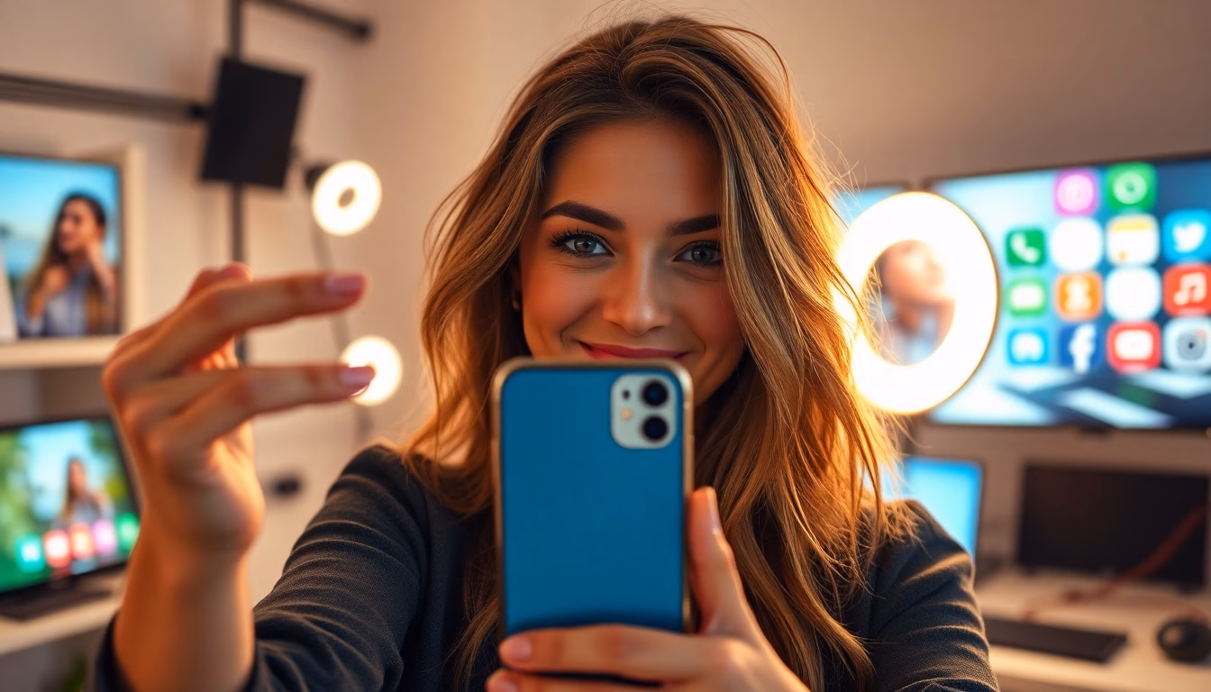 Photo de Marina Ferrari lors d'un événement ou sur une photo promotionnelle.