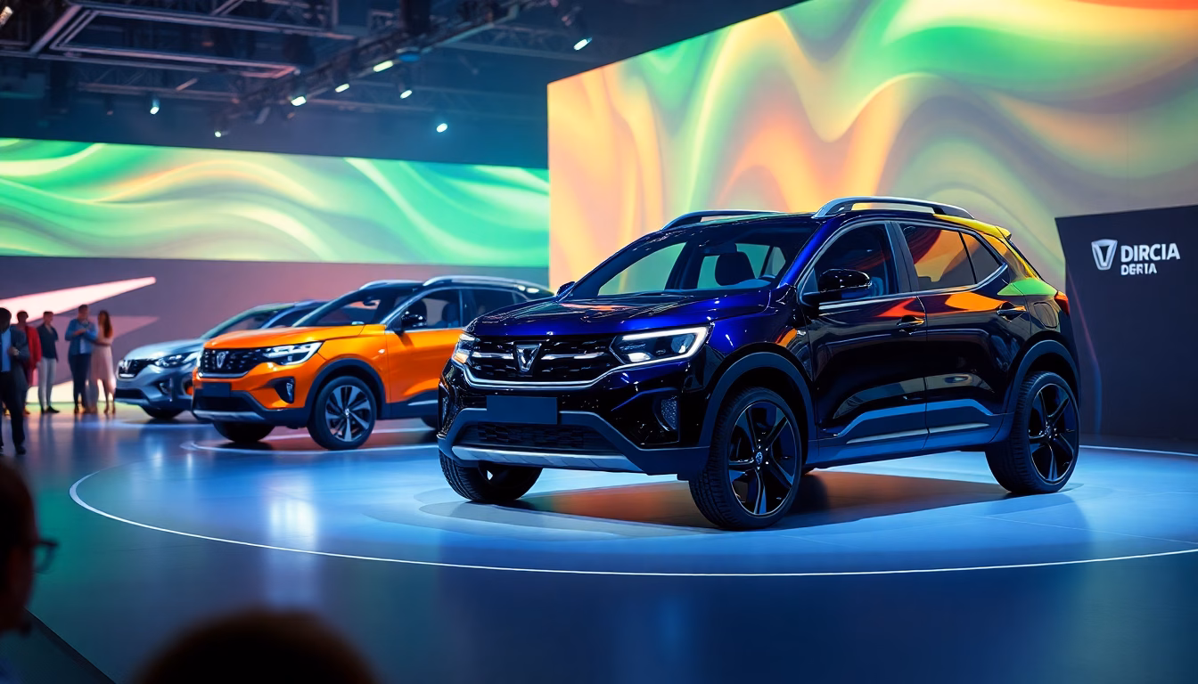 Une image d'un nouveau modèle Dacia ou d'une technologie Dacia.