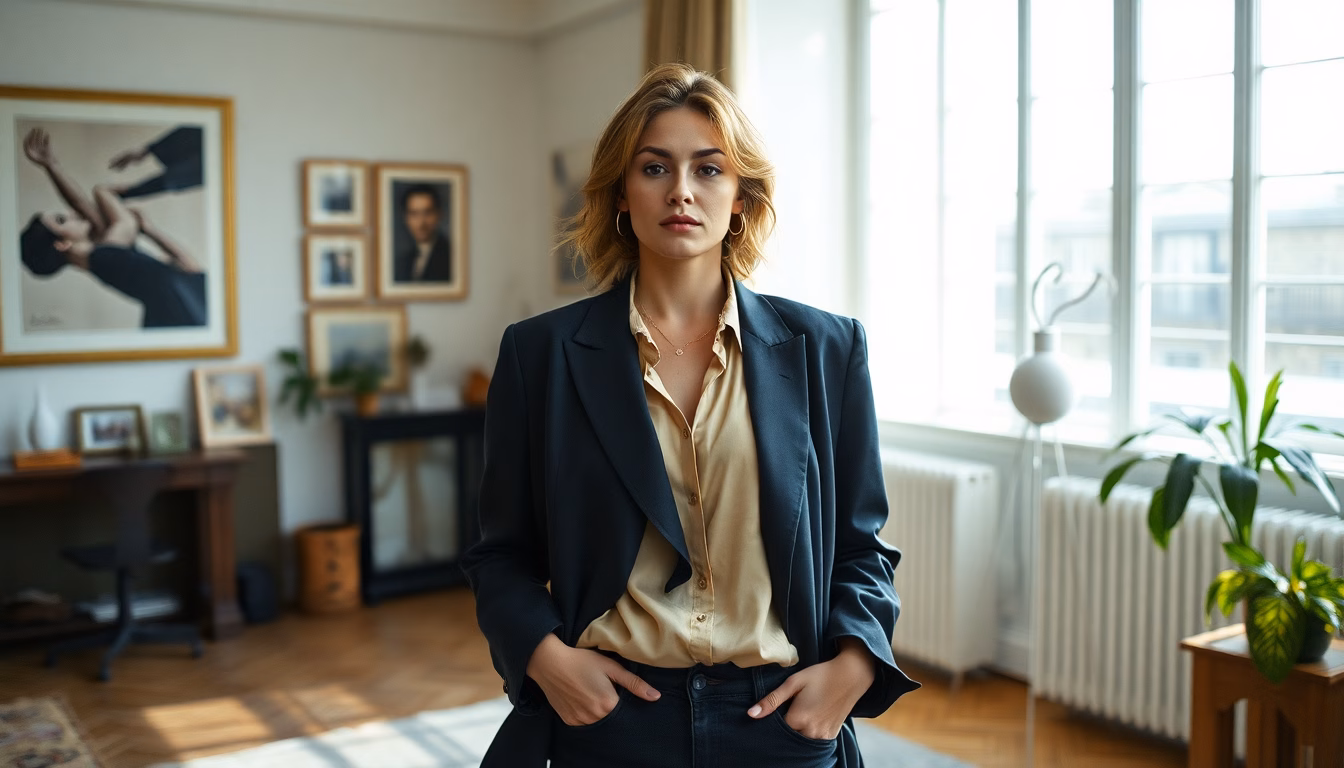 Inspiration mode avec le style de Valeria Bruni-Tedeschi