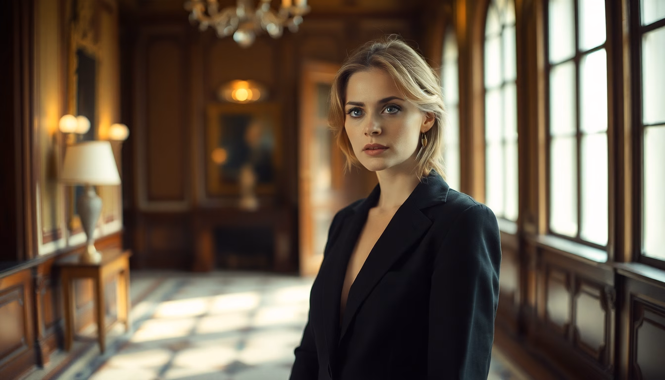 Valeria Bruni-Tedeschi dans un look élégant