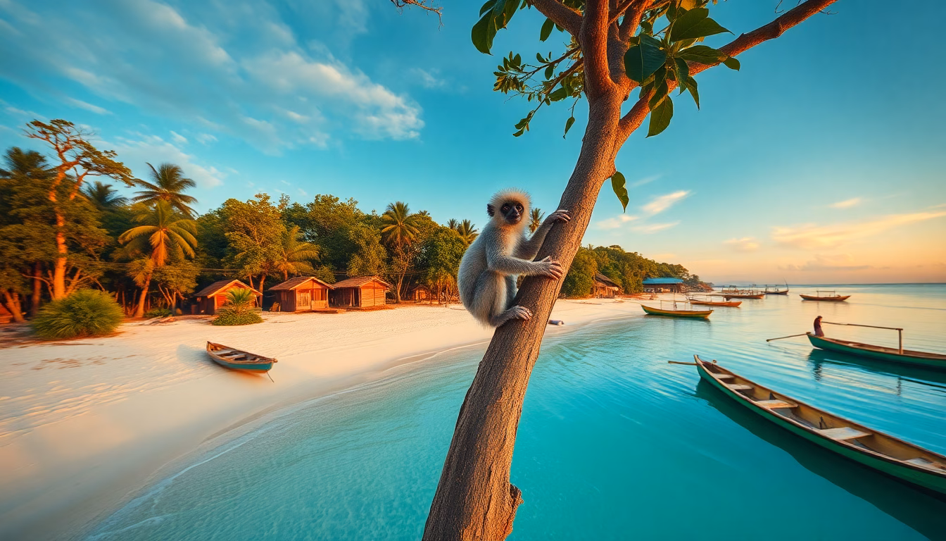 plage paradisiaque à Madagascar